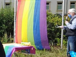 31.08.2020 | Eröffnung der CSD Aktionswochen am LASV